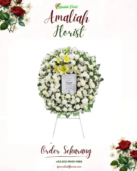 Krans Bunga Duka Sumberteguh
